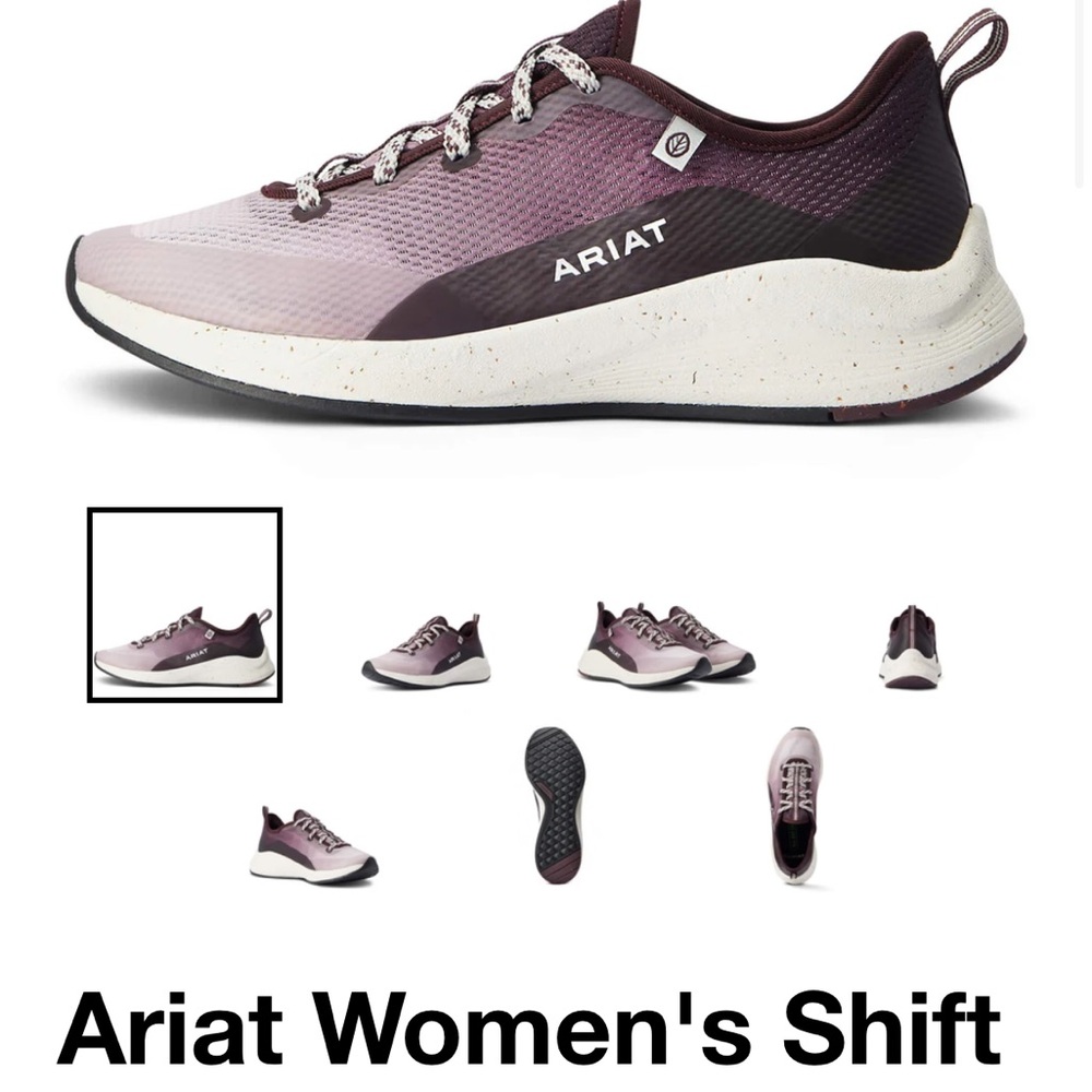 Ariat Women's Shift Sneakers size 11 Purple and Black